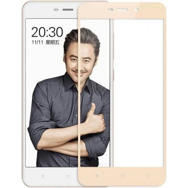 Захисне скло Xiaomi Redmi 4A Gold