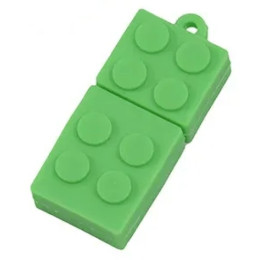 Флеш пам'ять Optima OP-408 Lego 32GB USB2.0 Green