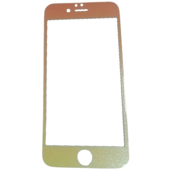 Захисне скло для iPhone 6/6s Back/Front Gradient Gold