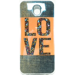 Чехол Remax Light Series для Samsung J7 2016 J710 Jeans Love