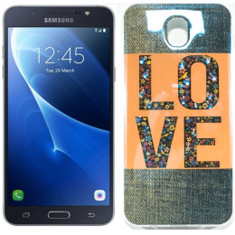 Чохол Remax Light Series для Samsung J7 2016 J710 Jeans Love 2