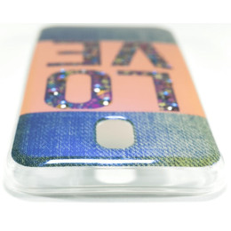 Чехол Remax Light Series для Samsung J7 2016 J710 Jeans Love