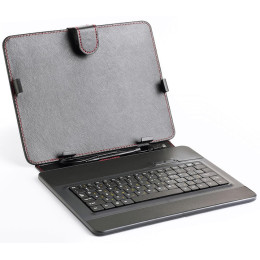 Чехол для планшета 9.7 с клавиатурой HQ-Tech LH-SKB0901U microUSB Black