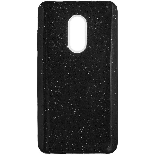 Silicone Case for Xiaomi Redmi Note 4X Black Shine