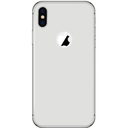 Защитное стекло iPhone X Back White 2
