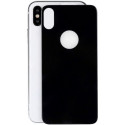 Защитное стекло iPhone X Back Black