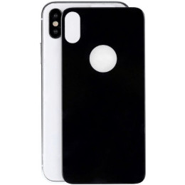 Захисне скло iPhone X Back Black