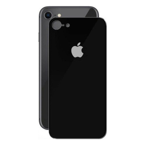 Защитное стекло iPhone 8 Back Black
