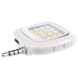 Селфи лампа для телефона LED Mini Jack Flash Stick White