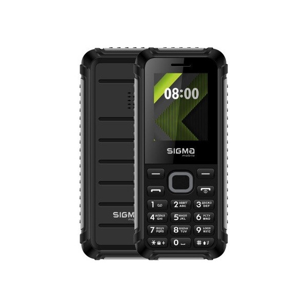 Телефон Sigma mobile X-Style 18 Track Black-Gray