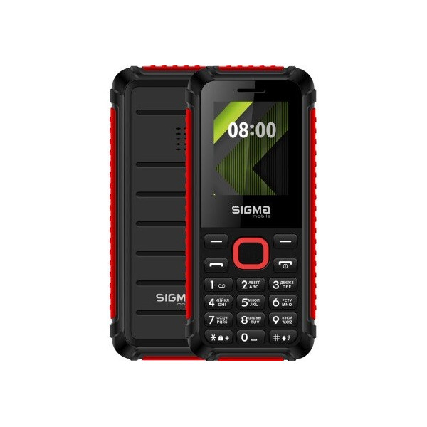 Телефон Sigma mobile X-Style 18 Track Black-Red