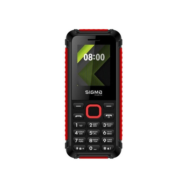 Телефон Sigma mobile X-Style 18 Track Black-Red