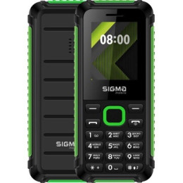 Телефон Sigma mobile X-Style 18 Track Black-Green
