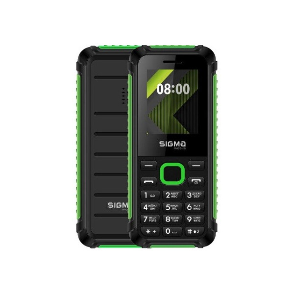 Телефон Sigma mobile X-Style 18 Track Black-Green