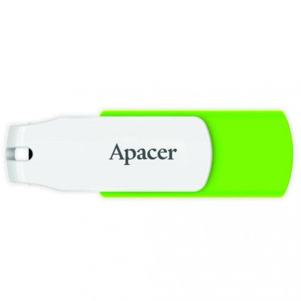 Флеш пам'ять APACER AH335 32GB White/Green (AP32GAH335G-1)