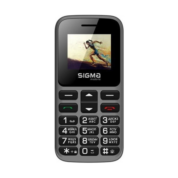 Телефон Sigma Comfort 50 HIT 2020 Gray
