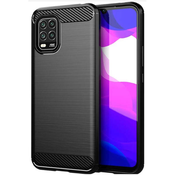 Чехол Xiaomi Mi 10 Lite силикон Black