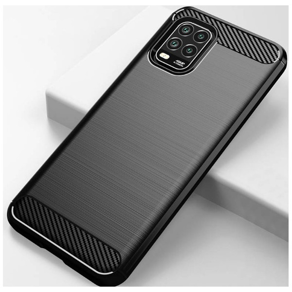 Чехол Xiaomi Mi 10 Lite силикон Black