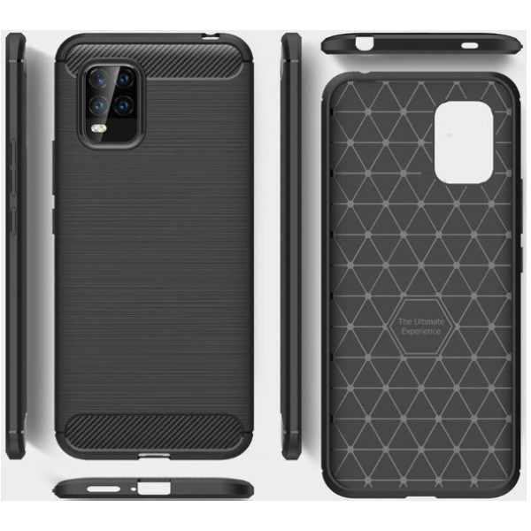 Чехол Xiaomi Mi 10 Lite силикон Black