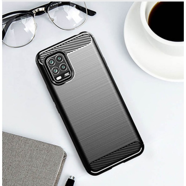 Чехол Xiaomi Mi 10 Lite силикон Black