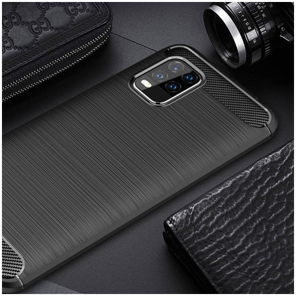 Чехол Xiaomi Mi 10 Lite силикон Black