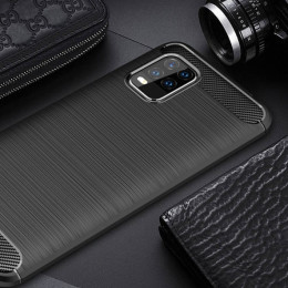 Чехол Xiaomi Mi 10 Lite силикон Black