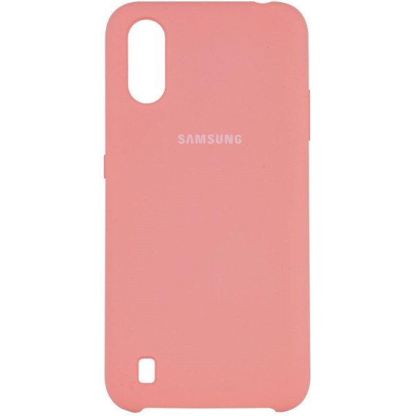 Silicone Case Samsung A01 Pink