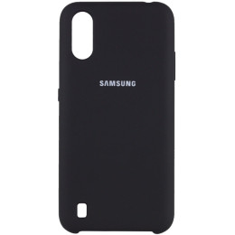 Silicone Case Samsung A01 Black