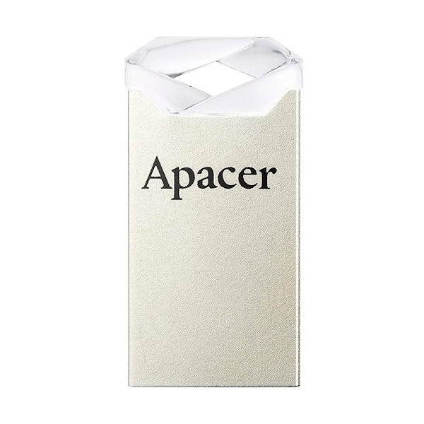 Флеш пам'ять APACER AH111 16GB Silver/Crystal (AP16GAH111CR-1)