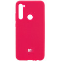 Silicone Case для Xiaomi Redmi Note 8/Note 8 2021 Hot Pink
