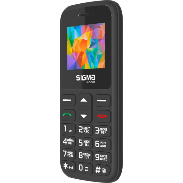 Телефон Sigma Comfort 50 HIT 2020 Black