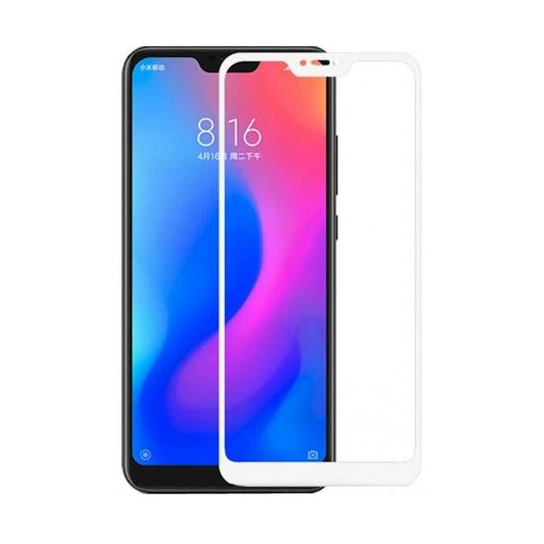 Защитное стекло Xiaomi Redmi Note 6 Pro White