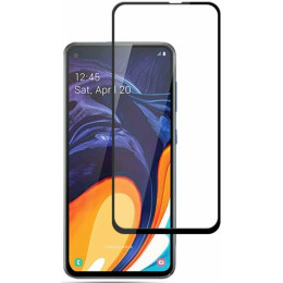 Захисне скло Samsung A60 Black Premium