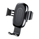 Автомобильный держатель Baseus Wireless Charger Gravity Car Mount Black (WXYL-01)