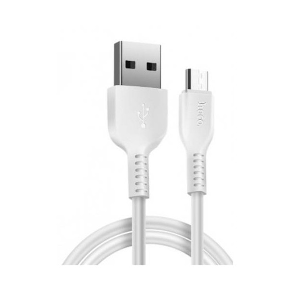 Кабель Hoco X20 Flash USB to Micro 3m White
