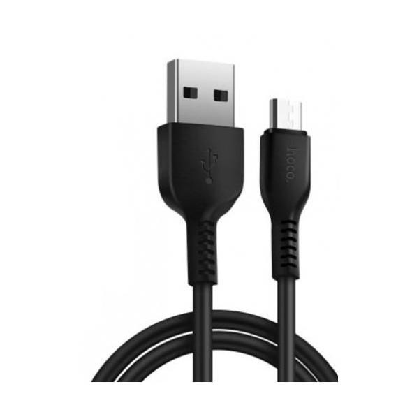 Кабель Hoco X20 Flash USB to Micro 2m Black