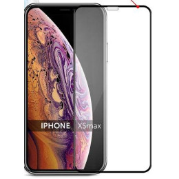 Захисне скло iPhone XS Max Black 2
