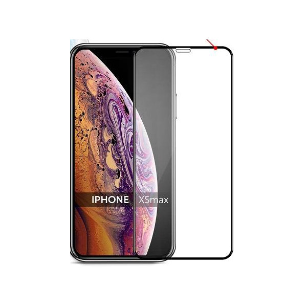 Защитное стекло Apple iPhone XS Max Black
