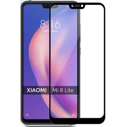 Защитное стекло Xiaomi Mi8 lite Black