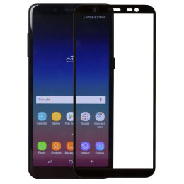 Захисне скло Samsung J8 J810 2018 Black