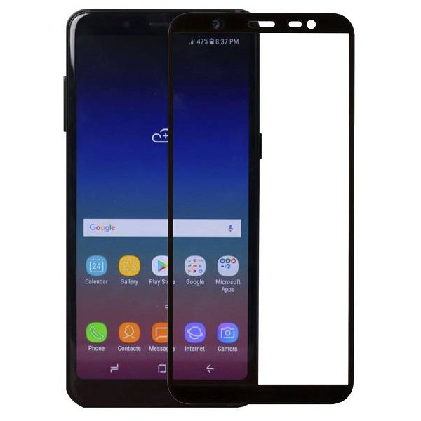 Захисне скло Samsung J8 J810 2018 Black