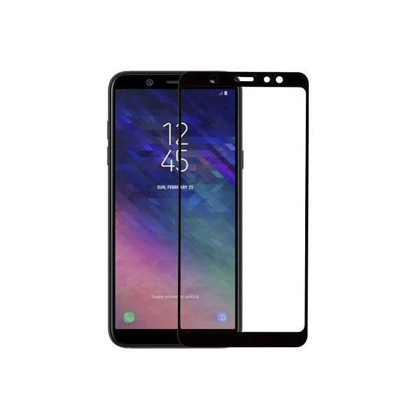 Защитное стекло для Samsung A6 Plus A605 2018 Black