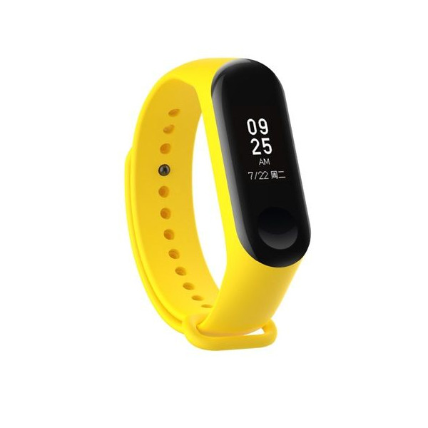 Ремінець для Фітнес-трекера Xiaomi Mi Band 3,4 Yellow