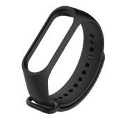 Ремінець для Фітнес-трекера Xiaomi Mi Band 3,4 Black