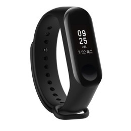 Ремінець для Фітнес-трекера Xiaomi Mi Band 3,4 Black
