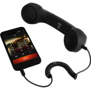Ретро трубка High Quality Classic 3.5mm Mic Black