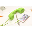 Ретро трубка High Quality Classic 3.5mm Mic Green