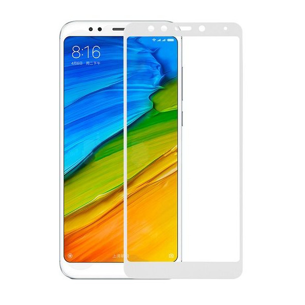 Защитное стекло Xiaomi Redmi Note 5 Pro/Note 5 White