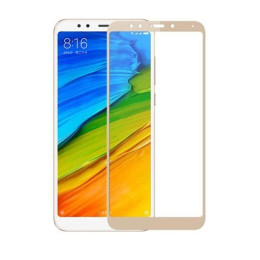 Защитное стекло Xiaomi Redmi 5 Gold
