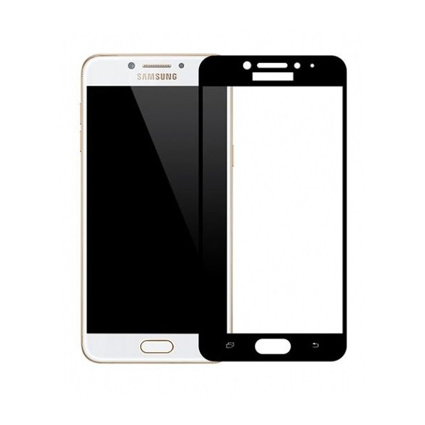 Захисне скло Samsung C5/C5000 Black